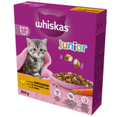 Trockenfutter für Katzen Whiskas Junior Huhn 800g